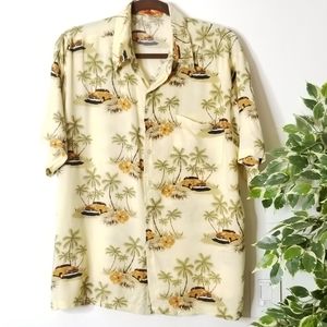Fabulous Vintage Vacation Button Down